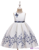 Kid's Dress- Robe Pour Enfant-White